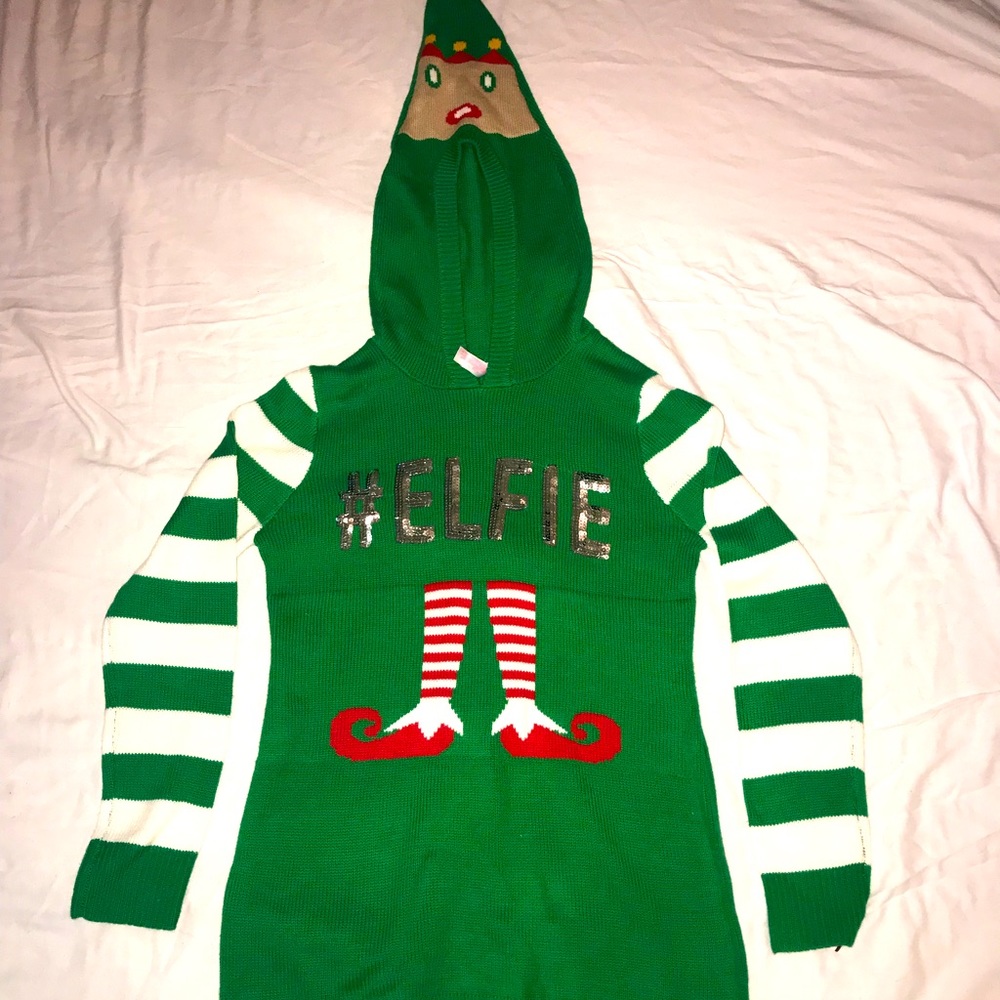 Xmas #Elfie hoodie